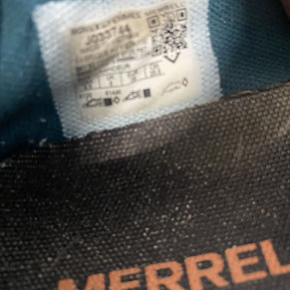 Merrell Shoes Siren 3 Aerosport Women 8.5 Gray Orange Trek Hiking Sneakers 3652 - Picture 16 of 16